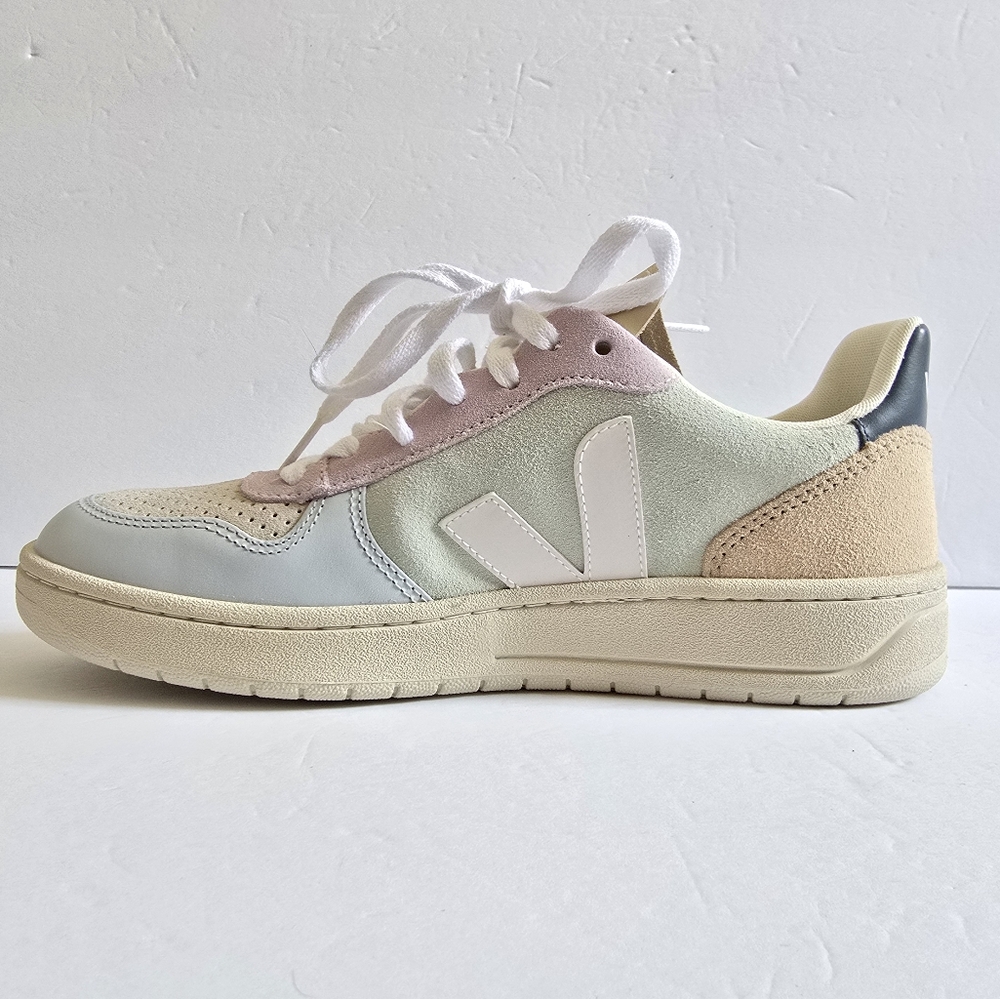 Veja Leather Multicolor Sneakers Size 40 - Picture 3 of 7